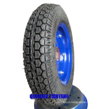 400-10 wheelbarrow cart tyre mini tiller and tractor tire and wheel